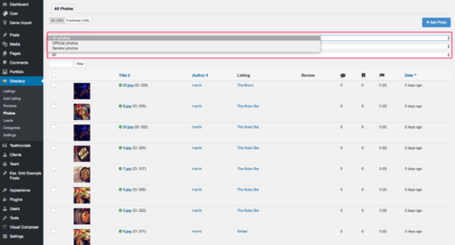 Filter Based On Official Media Or Media Uploaded By Community