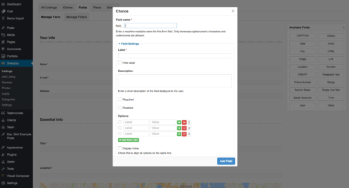 Radio Basic Settings